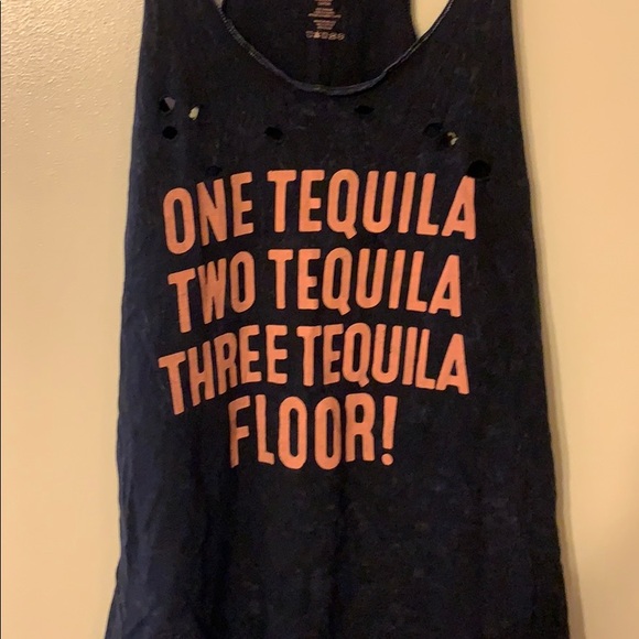 Distressed Racerback Tequila Tank 🔥 - Picture 5 of 5